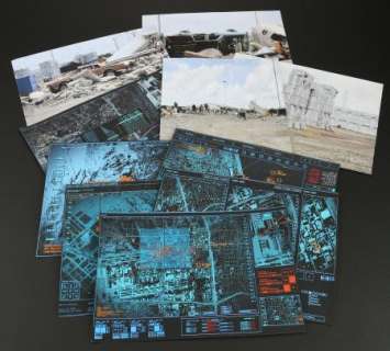 Terminator Genisys - Lot 17 - John Connor‘s (Jason Clarke) Map Printouts