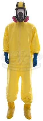 Lot 37 - Breaking Bad (TV) - Walter White‘s Hazmat Suit with Gas Mask (Bryan Cranston)