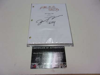 Lucy Lawless Signed Ash vs Evil Dead Full Movie Script with COA | Mynt Auctions