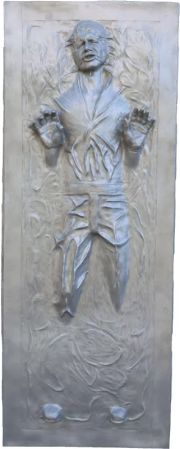 Lot 607 - Limited Edition life sized Star Wars Han Solo in carbonite by MD-ArtPro. | Other auctions