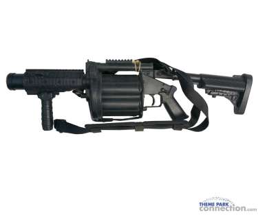 The Expendables 3 Movie Dolph Lundgren Screen Used Milkor Multiple Grenade Launcher Prop | Theme Park Connection