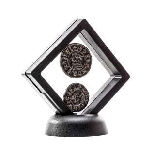 Lot 140 - Vikings Valhalla Harald Sigurdsson Leo Suter Screen Used London Coins W/ Display Ss 1 & 2 - Lot #140 - Vikings Valhalla Harald Sigurdsson Leo Suter Screen Used London Coins W/ Display Ss 1 & 2: Authentic Auction Item | VIP Fan Auctions