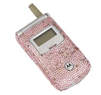 Lot 878 - Sex And The City | Sarah Jessica Parker "Carrie Bradshaw" Pink Flip Phone with Dvd