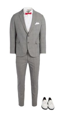 Paul Reubens | Lot 2 - “Pee-wee’s Big Holiday” Hero Pee-wee Herman Suit | Julien’s