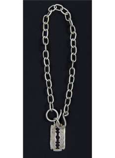 The Girl with the Dragon Tattoo - Lot 49 - Lisbeth Salander Razor Blade Chain Necklace from The Girl with the Dragon Tattoo