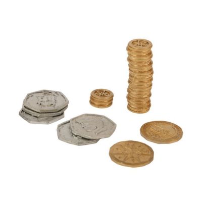 GAME OF THRONES (T.V. SERIES, 2011-2019) - Lot #674 : Set of King Joffrey (Jack Gleeson), Iron Bank and Kings Landing Coins