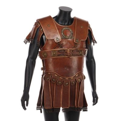 THE FALL OF THE ROMAN EMPIRE (1964)/MONTY PYTHON‘S LIFE OF BRIAN (1979) - Lot #859 : The Costumi D‘Arte Collection: Livius‘ (Stephen Boyd) Screen-Matched Roman Centurion Cuirass
