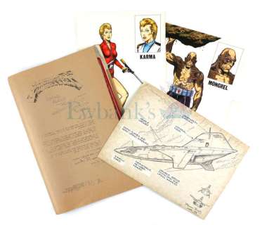 Strike Force / Strike Force Three / The Hit Squad - Folder of concept artwork and documents… | Ewbank’s