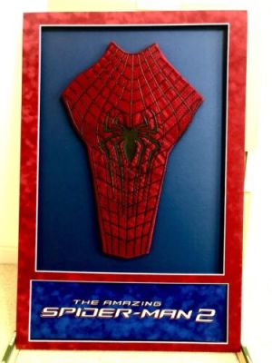 THE AMAZING SPIDER-MAN 2 CHEST PANEL WITH SPIDER GLYPH AND WEBBING. | eBay US