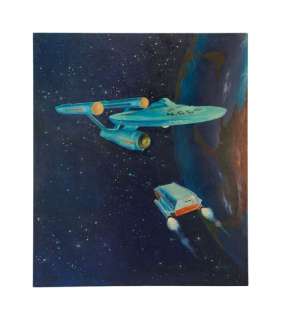 Star Trek: The Original Series | USS Enterprise and Shuttlecraft Artwork | Julien’s