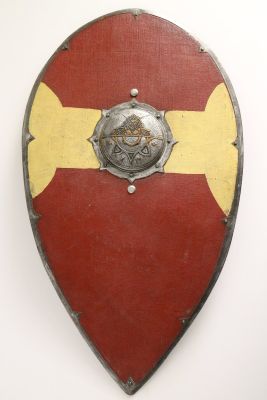 Lot 107 - Disney’s “The Lion, Witch and the Wardrobe” Centaur Battle Shield Production Prop | Other auctions