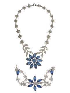 Lot 93 - Olivia De Havilland | 1939 Screen-Worn Joseff of Hollywood Necklace With Matching Bracelet