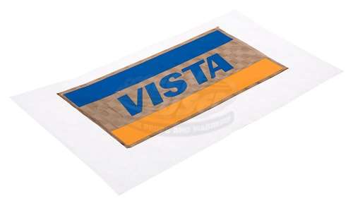 Back To The Future 2 - "Vista" Credit Card Label | ScreenUsed