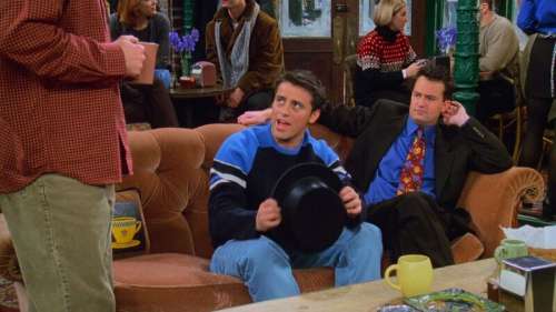 Lot 354 - Friends | Central Perk Taxi Pillow with DVD