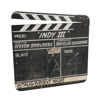 Indiana Jones And the Last Crusade (1989) | Lot 208 : Photo-Matched "B" Camera Clapperboard | Propstore