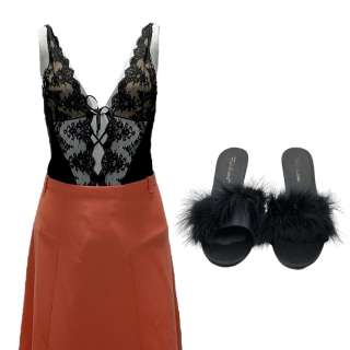 Minx Shelly Lennon Parham Screen Worn Bodysuit, Skirt & Heels Ch 1, 4 Ep 106, 109 | VIP Fan Auctions