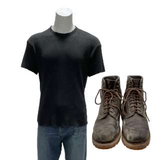 Road House Dalton Screen Worn Shirt, Pants & Lace-Up Boots Ch 6,11 Sc 35pt2, 36 & 42pt1 | VIP Fan Auctions