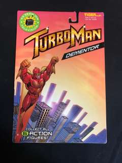 Lot 108 - Jingle All the Way (1996) - Turbo Man Dementor Action Figure Card Back