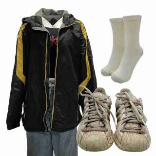 Y2K Ash (Lachlan Watson) Screen Worn Jacket, Tank Top, Pants, Socks & Sneakers Ch 2a Sc 55-70 | VIP Fan Auctions