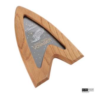 Star Trek Voyager | Star Trek: Voyager (1995) – Season Three Cast & Crew Plaque | HeroProp