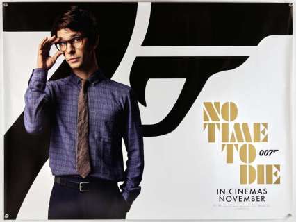 James Bond No Time To Die (2021), British Quad, Character set of 6, Advance, November release date,… | Ewbank’s