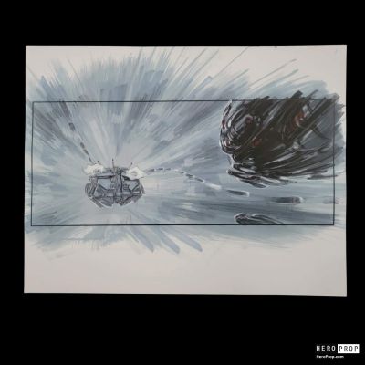 The Matrix Revolutions | The Matrix Revolutions (2003) – Tony Kieme “Nebuchadnezzar” Production Storyboard | HeroProp