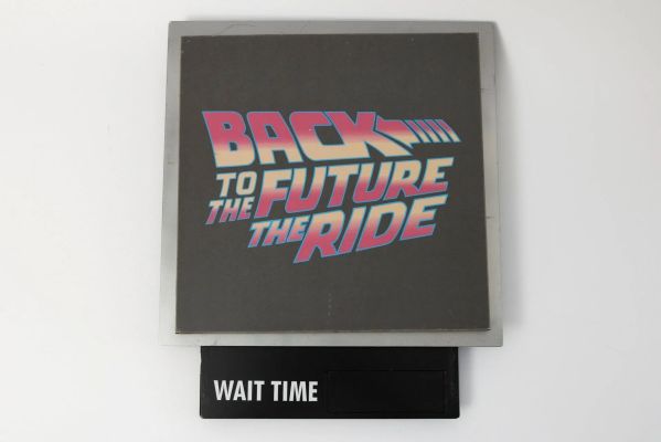 Back To the Future:... | Lot 37 - BACK TO THE FUTURE: THE RIDE (1991-2007) Panneau... | Mirabaud Mercier