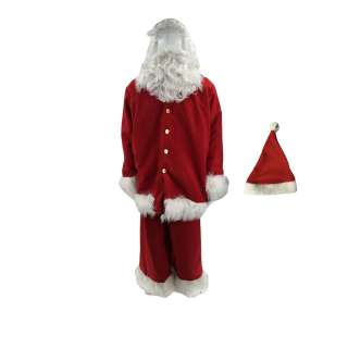 Novocaine Andre Screen Worn Stunt Double Santa Jacket, Santa Pants, Santa Hat, Wig & Beard | VIP Fan Auctions