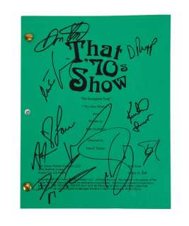 That ‘70s Show - Cast-Signed Production Script