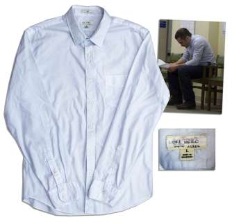 Jake Gyllenhaal Screen-Worn Hero Shirt From ’’Prisoners’’ | Nate Sanders