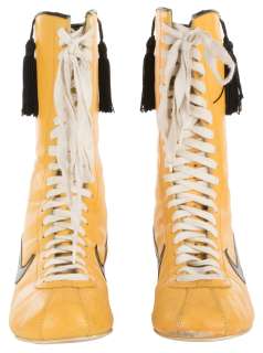 Sylvester Stallone "Rocky" signature boxing boots from first fight with Mr. T in Rocky III. | Profiles in History