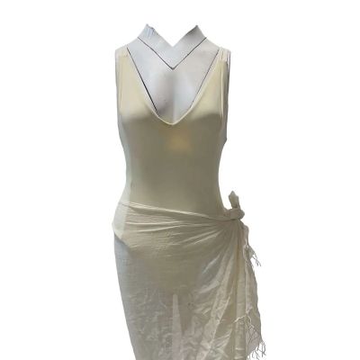 Blink Twice Frida Screen Worn One-Piece Swimsuit & Swim Wrap Ch 17 Sc 97-121 | VIP Fan Auctions