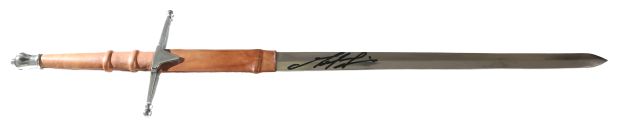 William Wallace from Braveheart Prop Replica Sword (Celebrity Authentics) Signed by Mel Gibson | SWAU