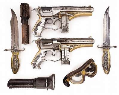 Lot 429 - Collection of (7) "Hicks" as played by Cam Gigandet props from Priest.