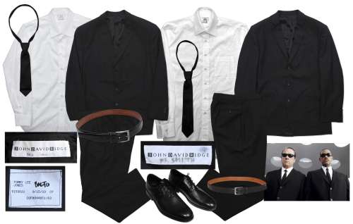 Iconic Black Suits from ’’Men in Black 3’’ Screen-Worn by Will Smith and Tommy Lee Jones | Nate Sanders