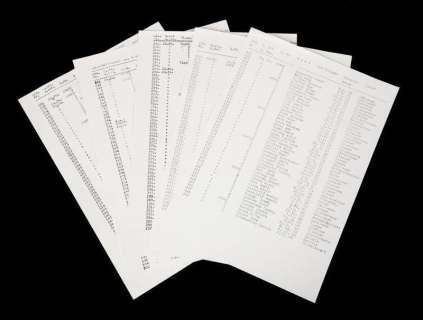 Lot 24 - SCHINDLER‘S LIST PROP LIST PAGES
