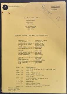 THE GOODIES (BBC 1970-1982) – ORIGINAL CAMERA SCRIPT | Auctioneum Ltd