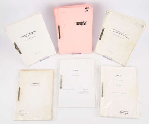 Collection of Twelve Production Scripts; and Production documents to include: Colour Me Kubrick… | Ewbank’s