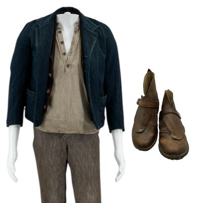 Lot 5: The Bluff Issac Screen Worn Photo Double Jacket, Shirt, Vest, Pants & Shoes Ch 3 & 5 Sc Multiple | VIP Fan Auctions