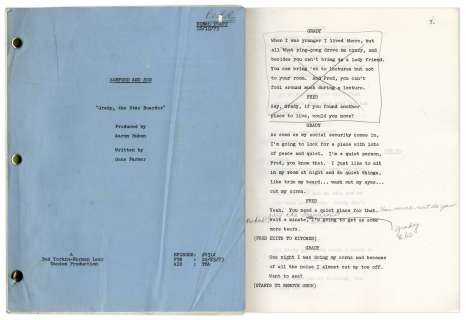 ’’Sanford & Son’’ Season 3, Episode 12 Final Draft Script Owned & Annotated by Redd Foxx -- 44 Pages -- Very Good Condition -- From Redd Foxx Estate | Nate Sanders