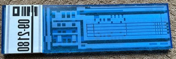 STAR TREK DEEP SPACE NINE DS9 SOLINEAR OPTICAL Prop Screen USED ONE LITTLE SHIP