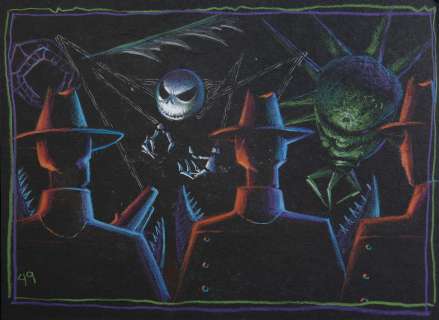 A storyboard of Jack Skellington from The Nightmare Before Christmas | Bonhams