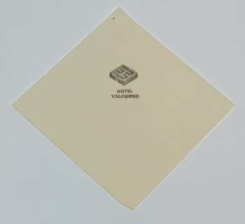 Lot 144 - Inception (2010) - Hotel Valfierno Bar Napkin