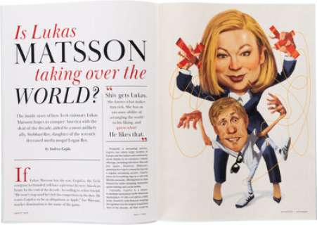 Succession (HBO® Original, 2018-2023) Sarah Snook "Shiv Roy" and Alexander Skarsgård "Lukas Matsson" Van... | Heritage