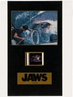 Jaws (Universal, 1975), Lot of Senitype Film Scans and Photo Signed by Joe Alves. | Heritage