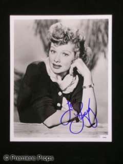 Lucille Ball Signed Headshot | Premiere Props