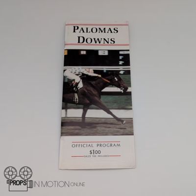 The Grifters (1990) Race Track Program (02814) | Props In Motion Online