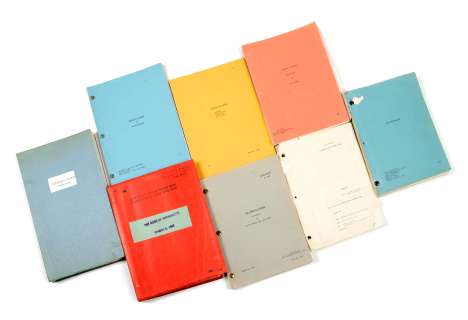 Lot 1100 - A group of drama scripts