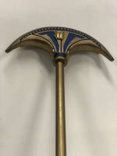 Roman style staff w/ scarab accent - Approx 5ft tall (From the superhero show) | Direct Liquidation