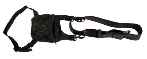 Lot 76 - Motherland: Fort Salem (2020-2022) - "Taylor" Hero Leather Belt with Battle Pouch - Lot A